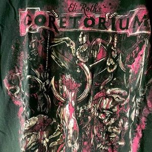 Eli Roth Goretorium souvenir tshirt
